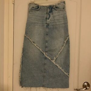 Rita Ora x Primark Denim Maxi Skirt